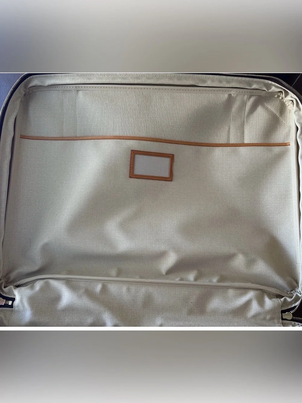 Louis Vuitton Brown Monogram Soft Case Suitcase Unisex VI0982 w/ COA